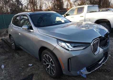 2025 BMW X3 30 xDrive from USA, damaged, VIN 5UX53GP01S9033548